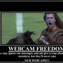 WEBCAM FREEDOM MOTIVATOR