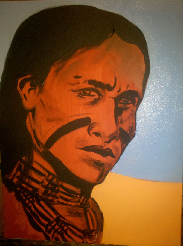 Native Man Portrait WIP