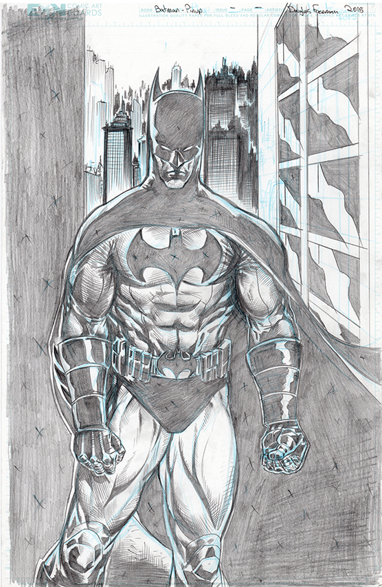 Batman pencils