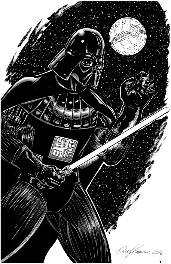 Darth Vader Versus! Inked