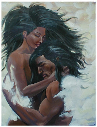 A native embrace