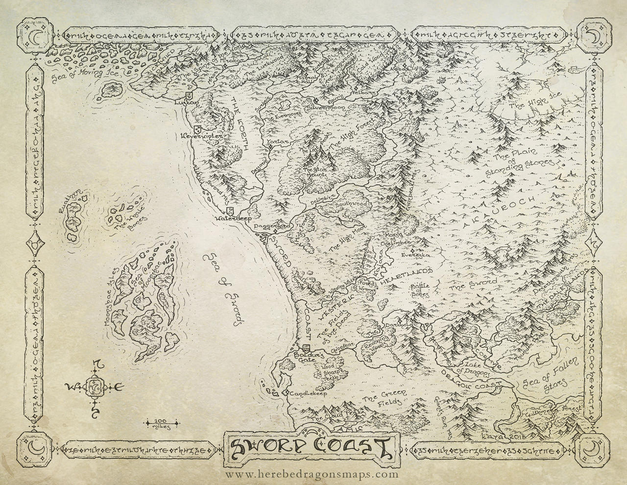 Sword Coast By ShallTeclex On DeviantArt