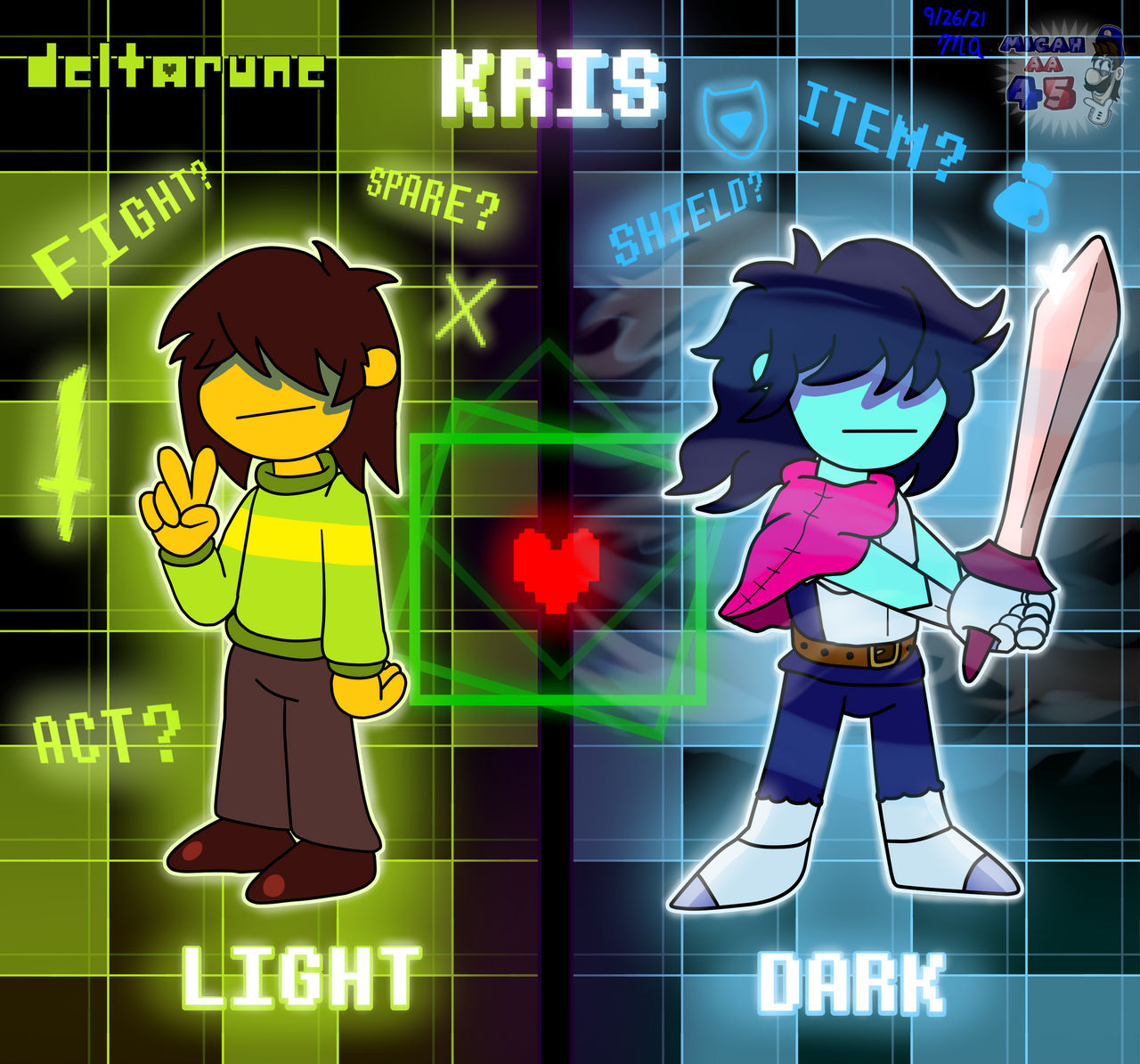 Chris Delta Rune DELTARUNE - Character Drawing #2: KRIS by MicahAA45 on DeviantArt
