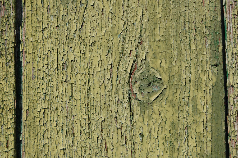 Green Painted Wood1