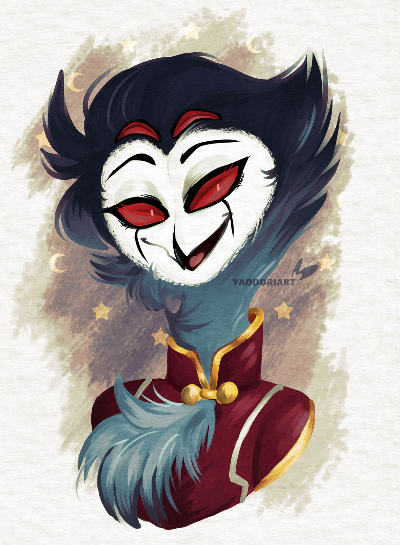 Stolas Robe Deviantart Stolas by yaddoriart on DeviantArt