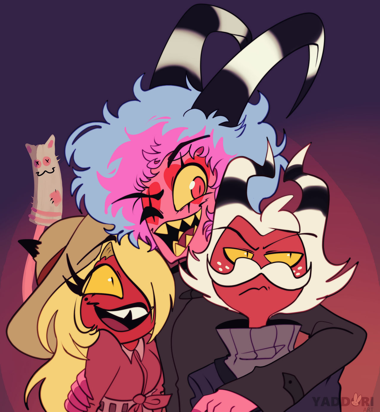 wallpapers Millie Helluva Boss Human Disguise i m p human disguises by yaddoriart on
