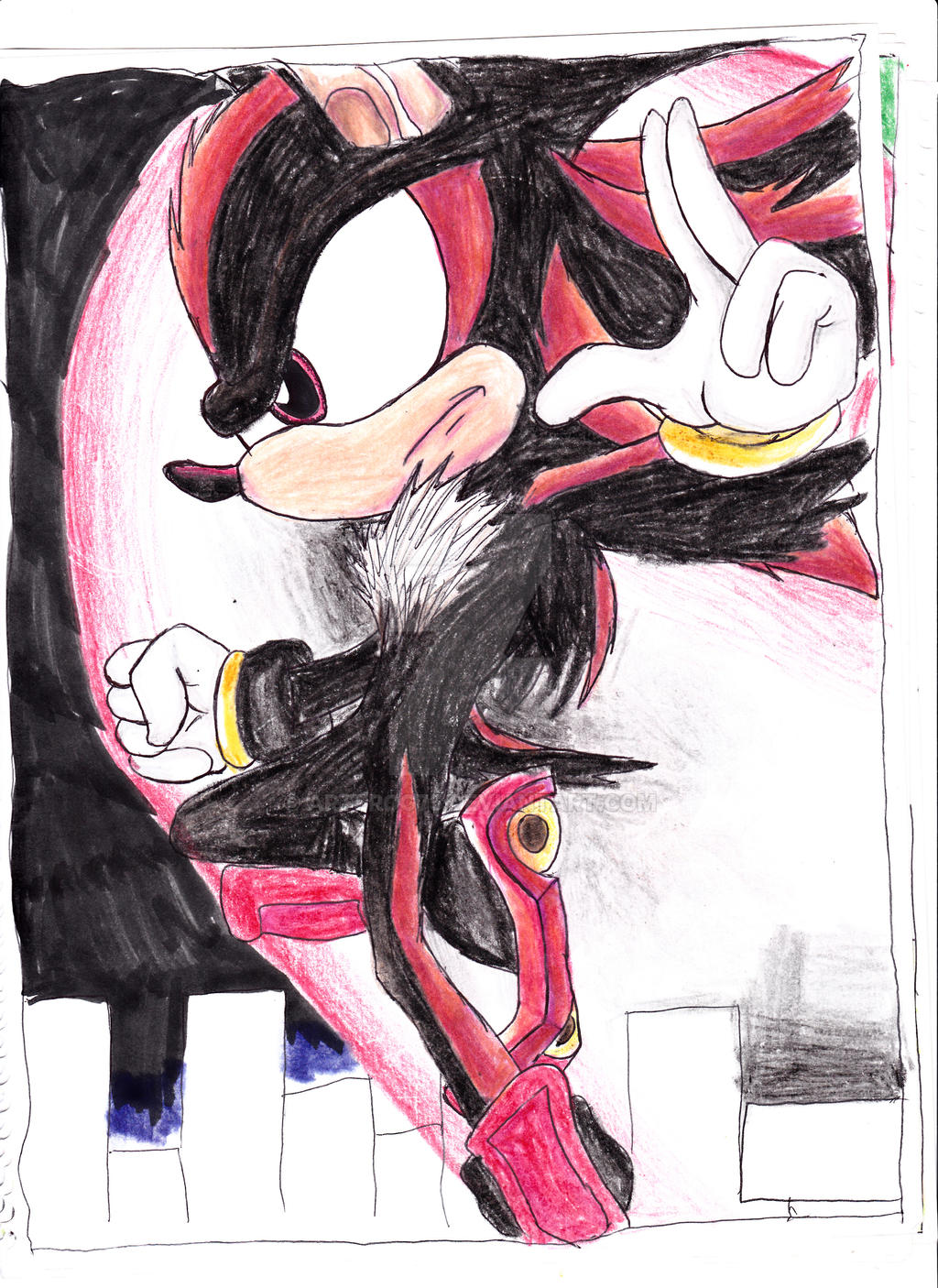 Shadow the Hedgehog by Artfrog75 on DeviantArt