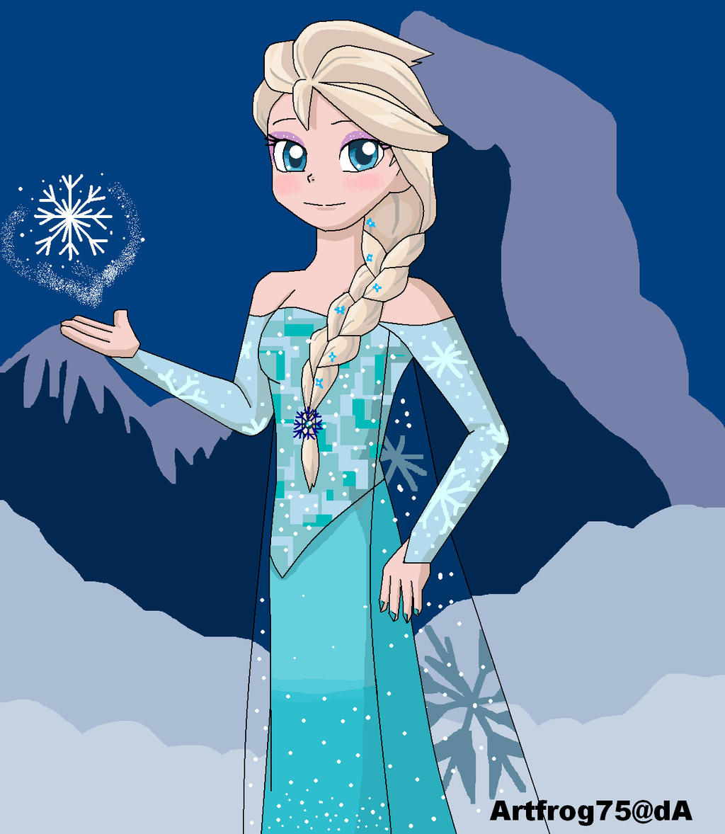 Acadele Elsa Elsa of Arendelle by Artfrog75 on DeviantArt