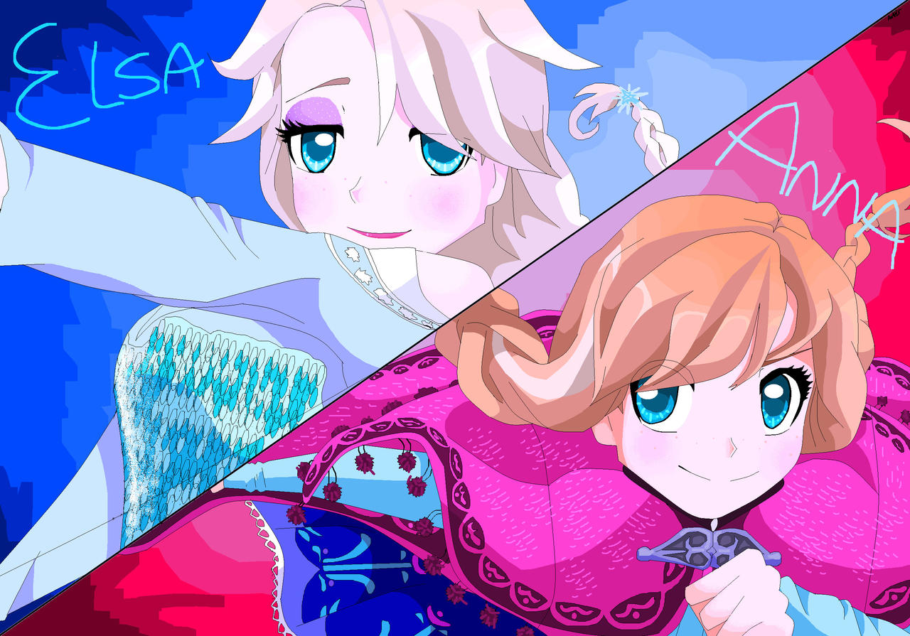 Frozen (anime) by Artfrog75 on DeviantArt