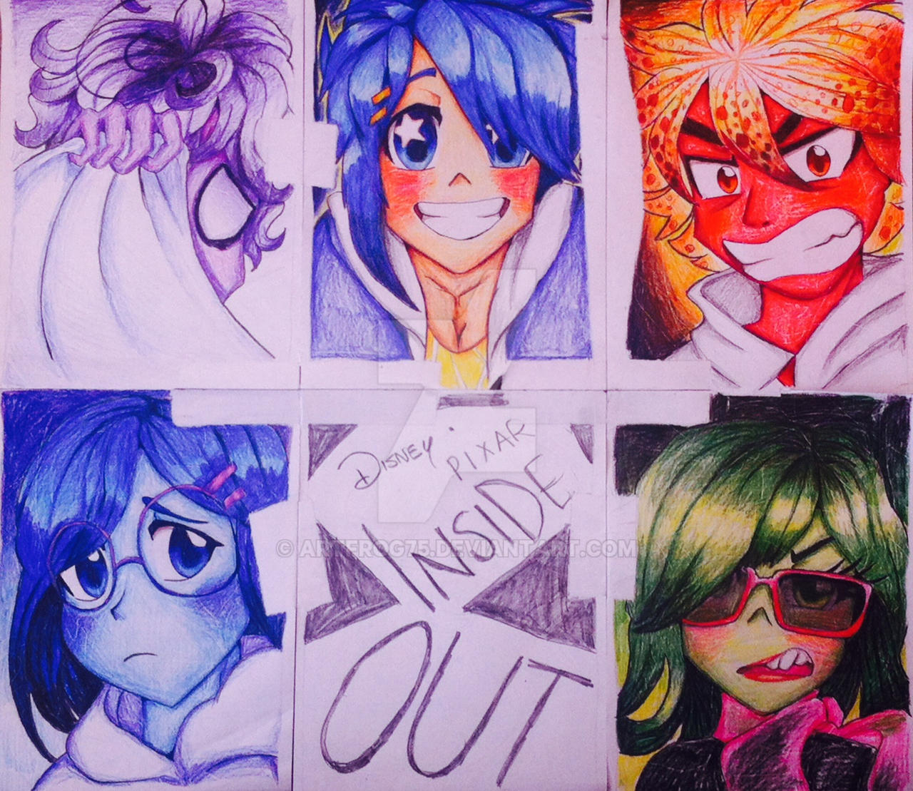 Inside Out redesigns by Artfrog75 on DeviantArt