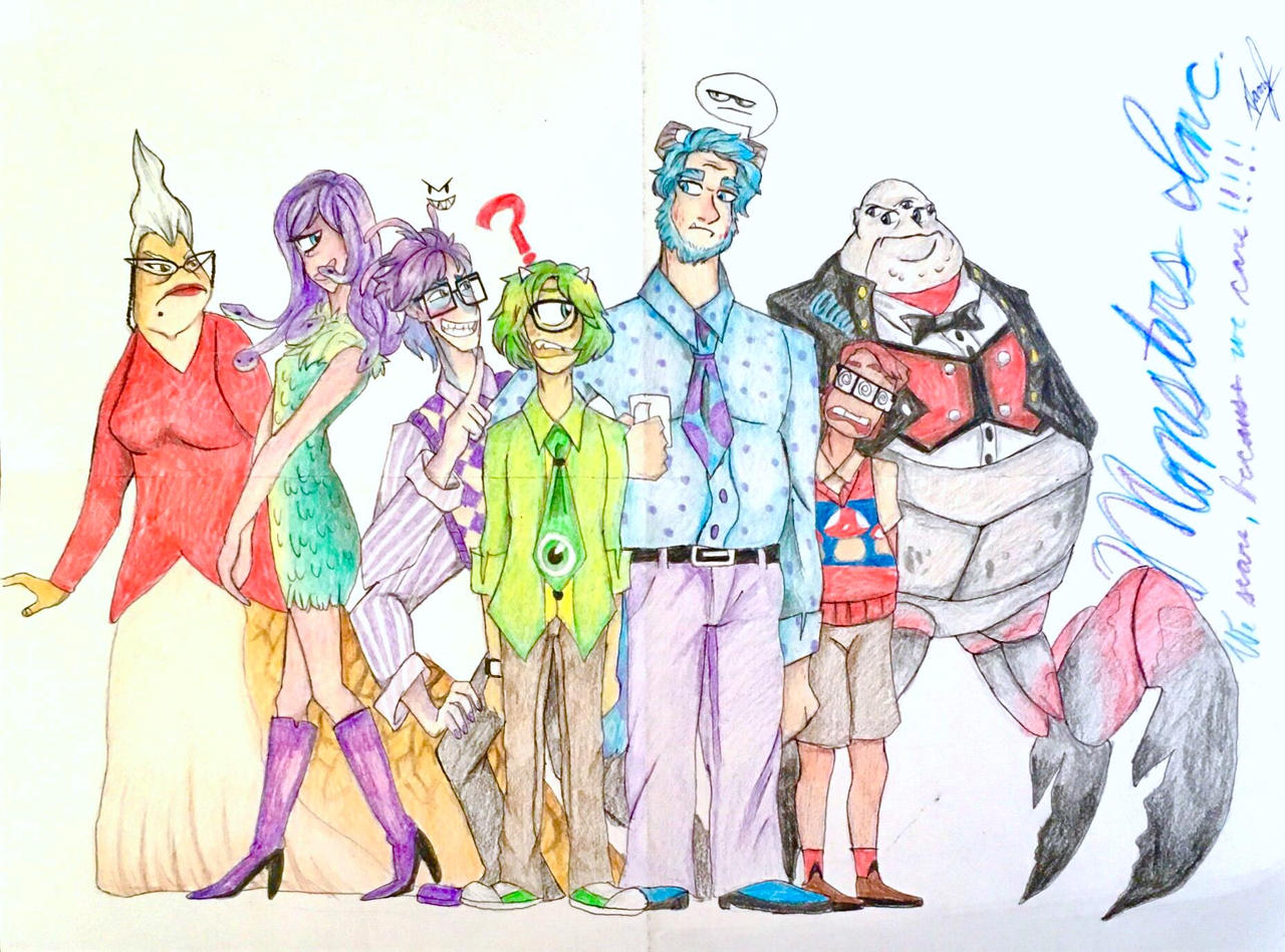 Monsters Inc. by Artfrog75 on DeviantArt