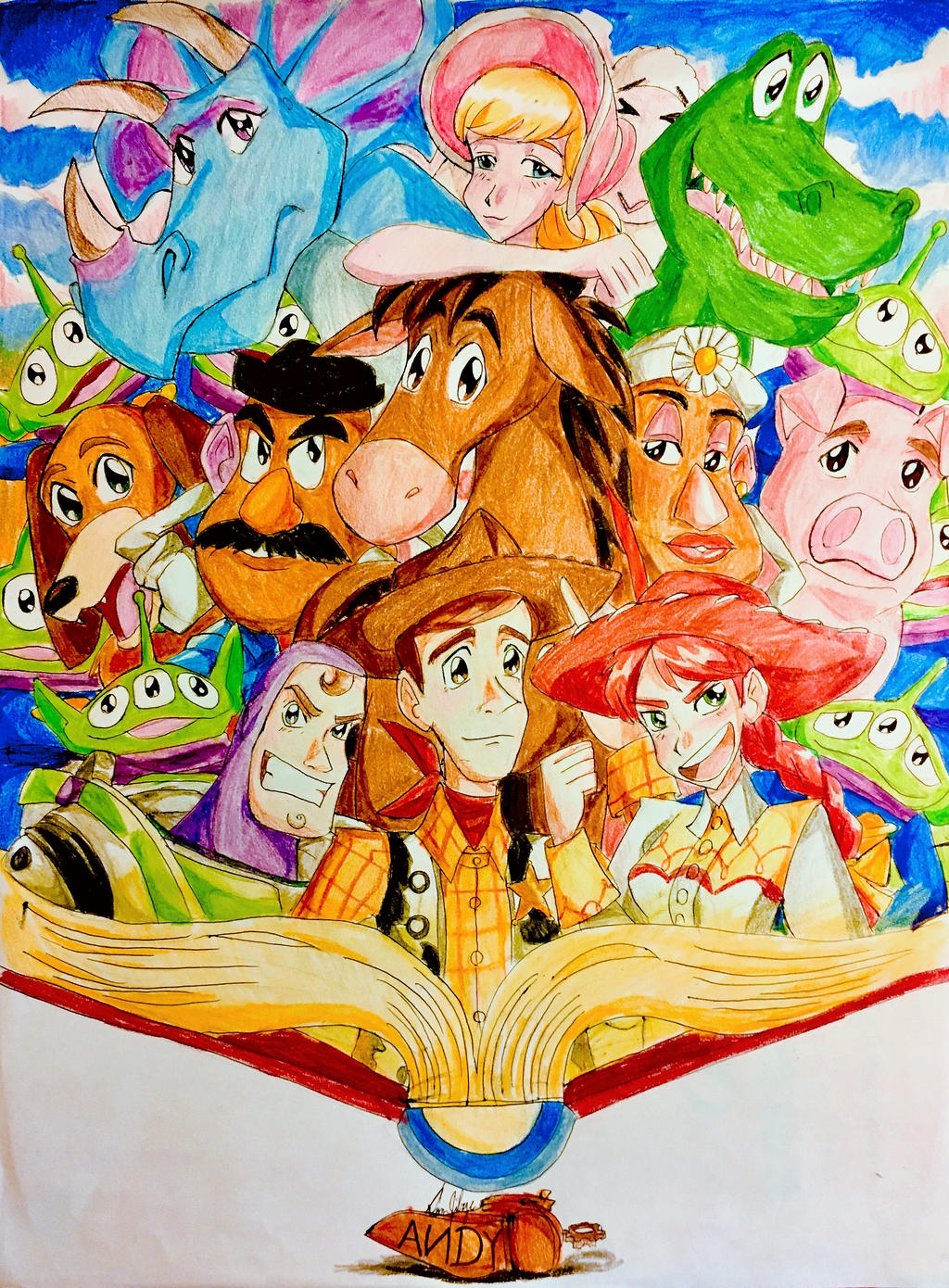 Deviantart Story TOY STORY by Artfrog75 on DeviantArt