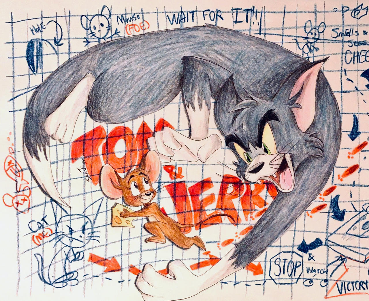 Tom Jr Deviantart Tom and Jerry by Artfrog75 on DeviantArt