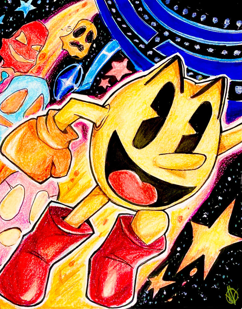PAC-MAN!!!! by Artfrog75 on DeviantArt
