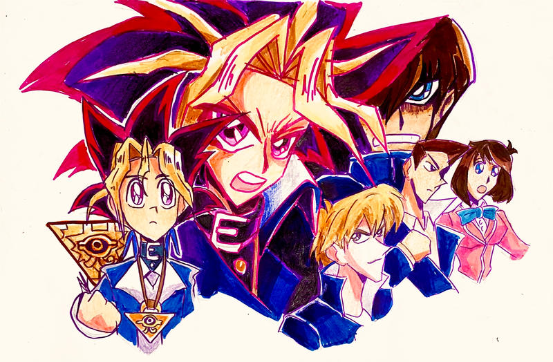 Yu-Gi-OH! Art by Artfrog75 on DeviantArt
