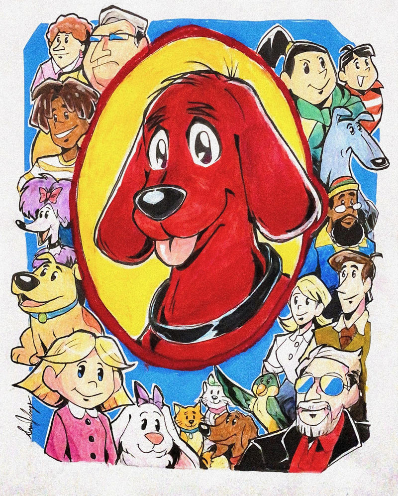 Cleffer Deviantart CLIFFORD The BIG RED DOG by Artfrog75 on DeviantArt
