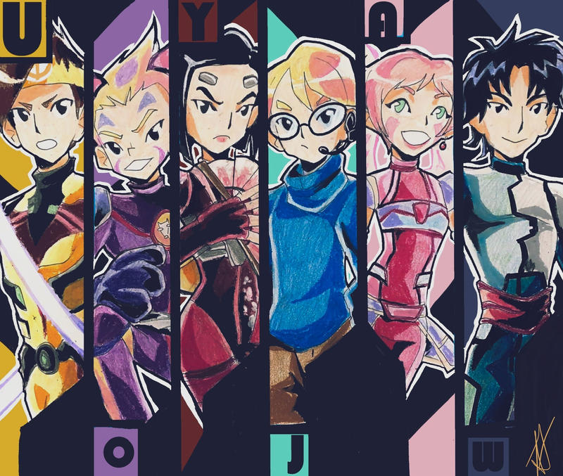 Code Lyoko Color Team COdE LYOKO by Artfrog75 on DeviantArt
