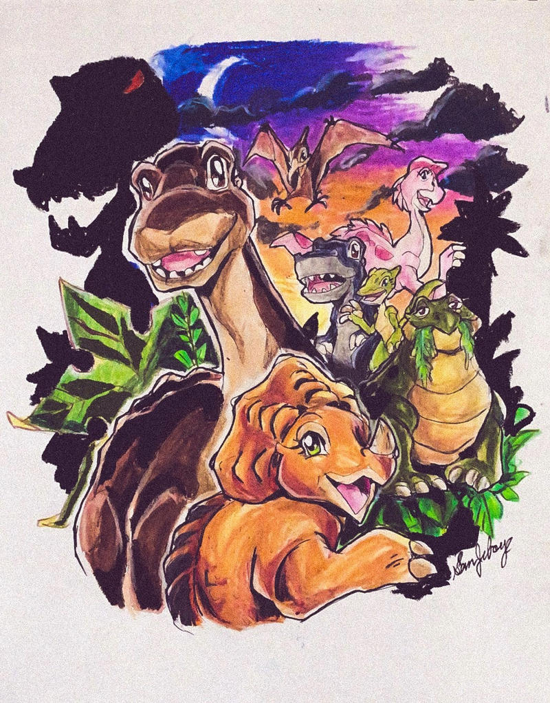 LAND Before TIME By Artfrog75 On DeviantArt land-before-time-by-artfrog75-on-deviantart