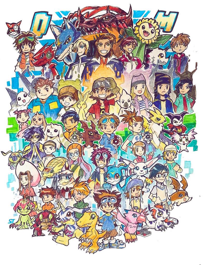 DIGIMON DIGITAL MONSTER by Artfrog75 on DeviantArt