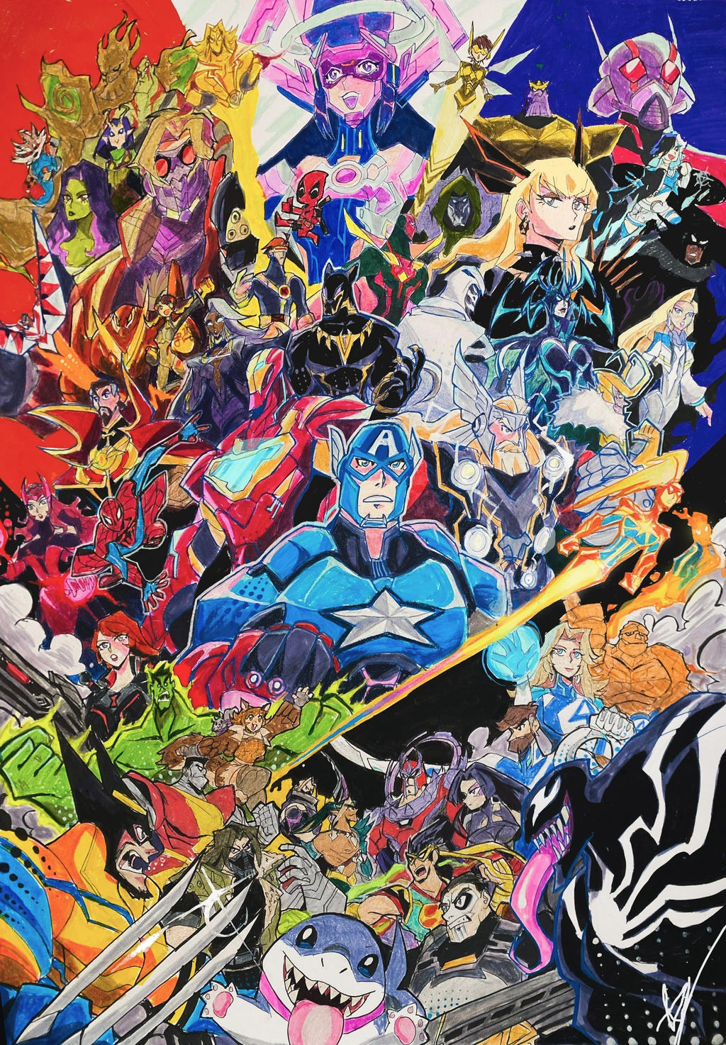Marvel Textures Deviantart MARVEL by Trigger by Artfrog75 on DeviantArt