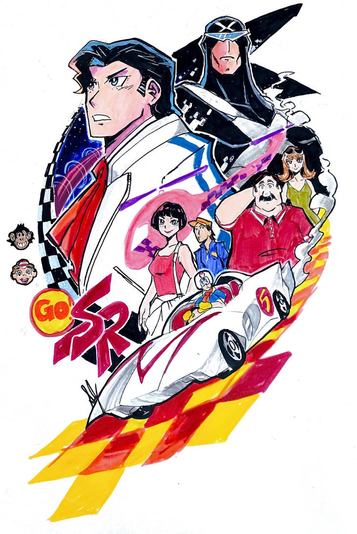 Speed Racing Character Design SpeedRacer Art by Artfrog75 on DeviantArt