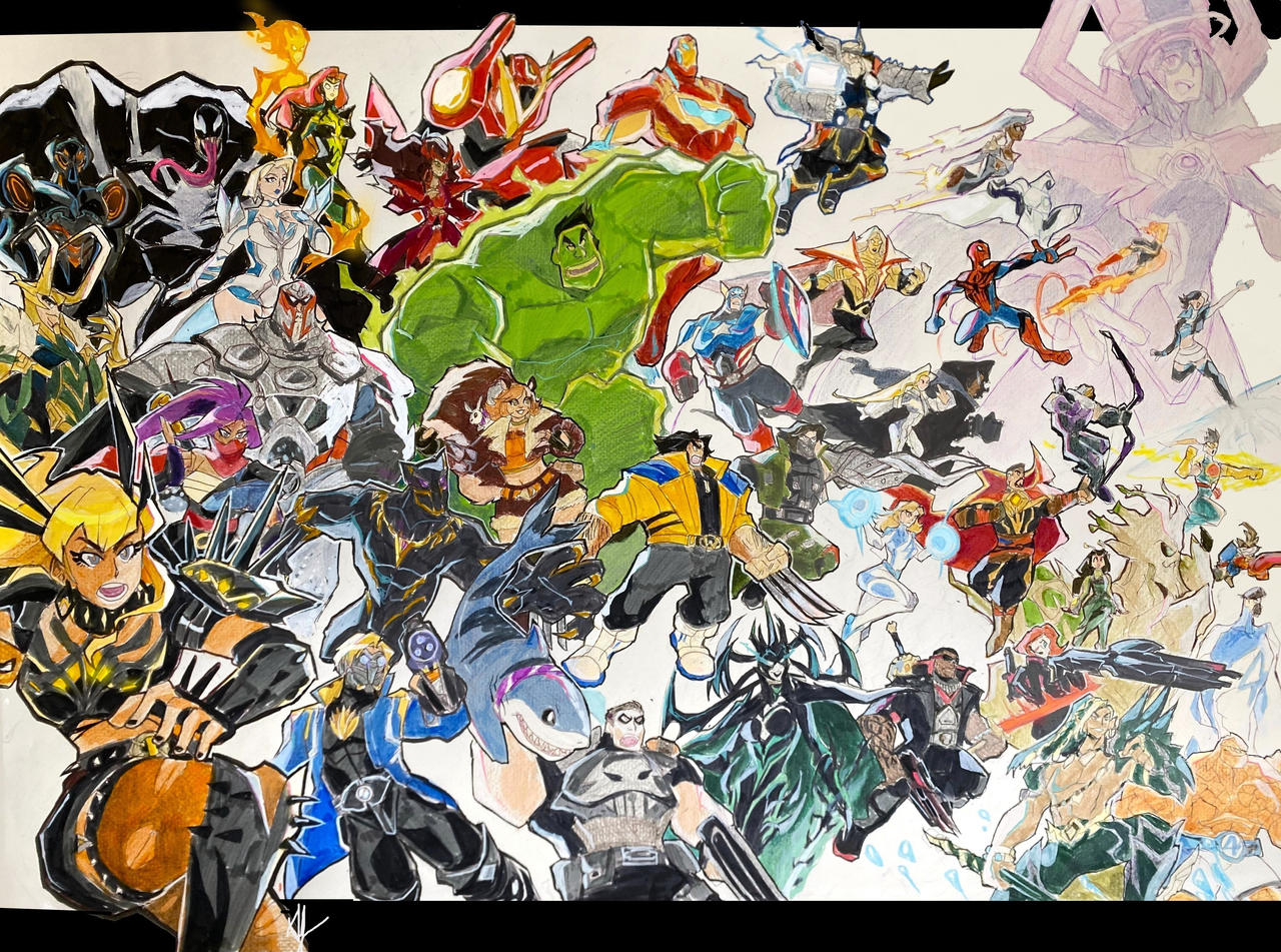 MARVEL Rivals Heroes Villains and ....more? by Artfrog75 on DeviantArt
