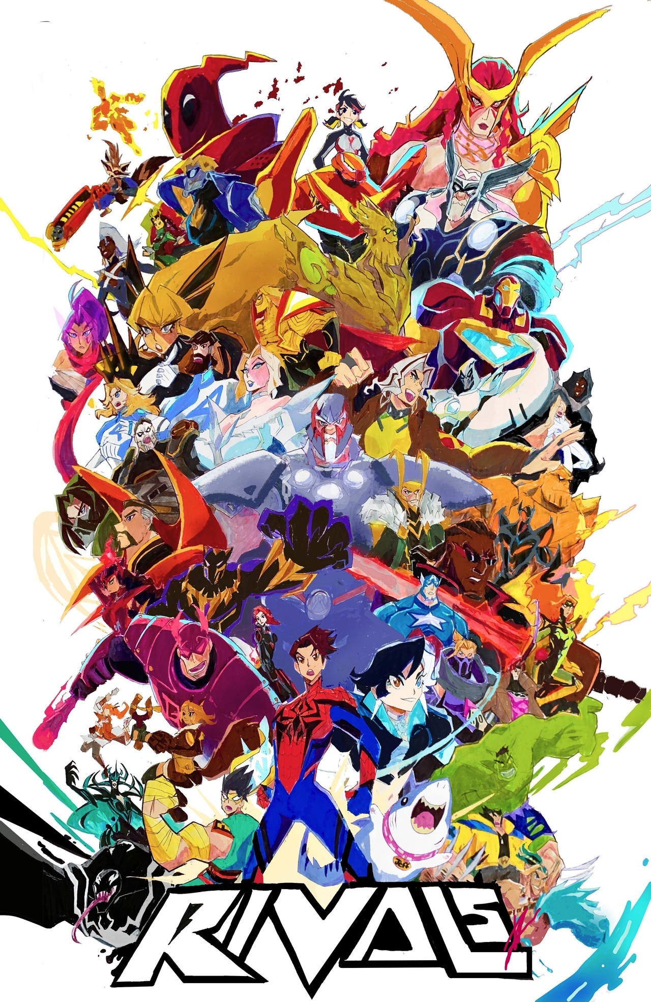 Mud Rivals Avatar MARVEL RIVALS! by Artfrog75 on DeviantArt