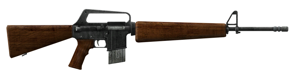 Fallout New Vegas Service Rifle/Wooden M16A1 by Joetheteamrocketguy on ...