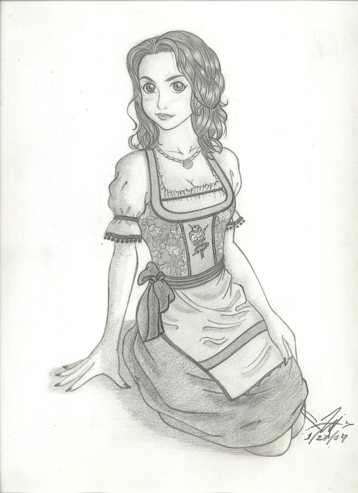 Dirndl Girl