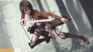 [MMD Render] Mikasa Ackerman