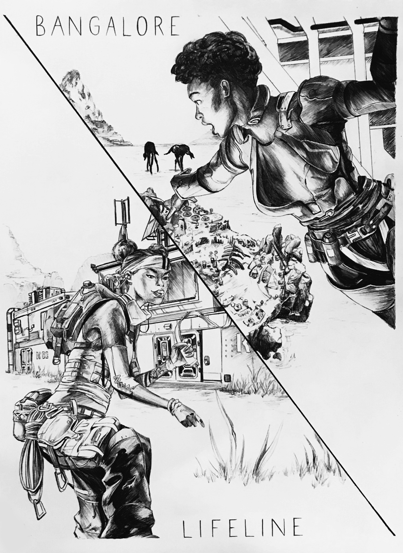 Lifeline X Bangalore By Distant Art On Deviantart Lifeline X Bangalore By Distant Art On Deviantart