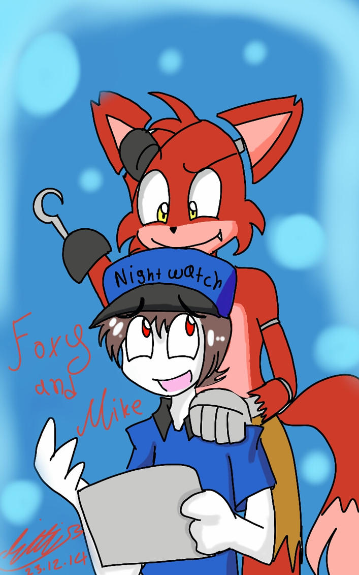 GIFT::Mike and Foxy by Sitinuramjah on DeviantArt.