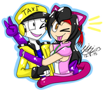 FanArt::OC Siti and Taximan by Sitinuramjah