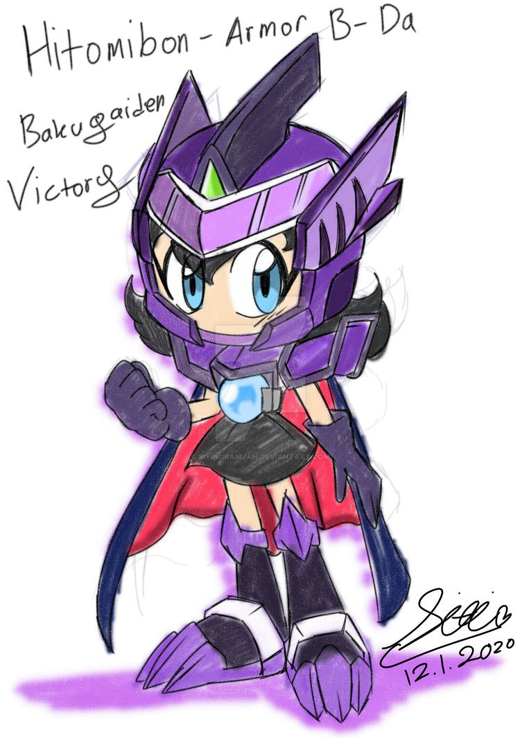 ART::Hitomibon Armor B-daman by Sitinuramjah on DeviantArt