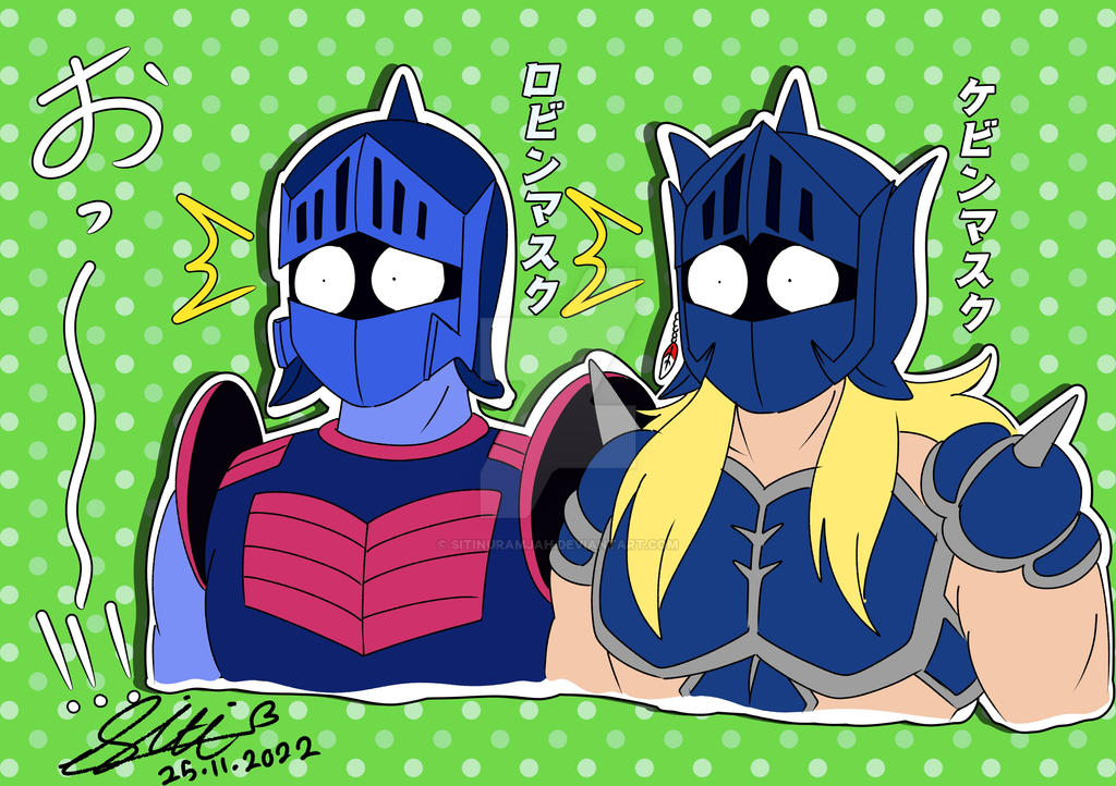 Kevin Mask FanArt::Robin Mask and Kevin Mask by Sitinuramjah on DeviantArt