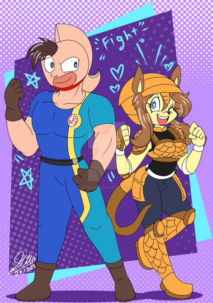 ART::Mantaro and Arma Toony Style by Sitinuramjah on DeviantArt