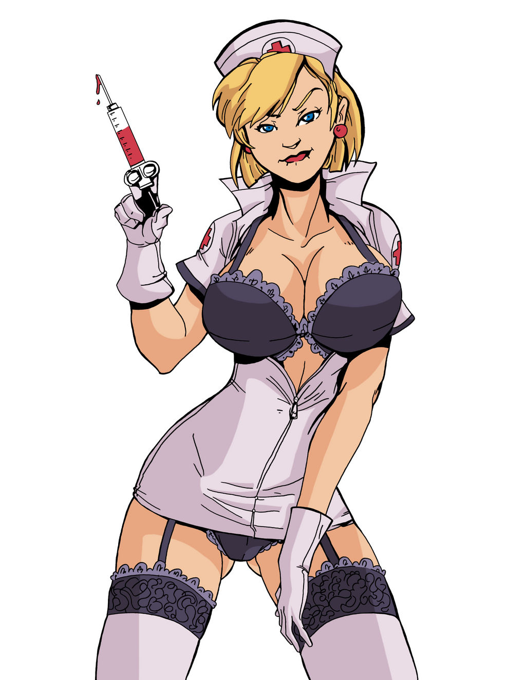 Naughty Nurse Power Girl