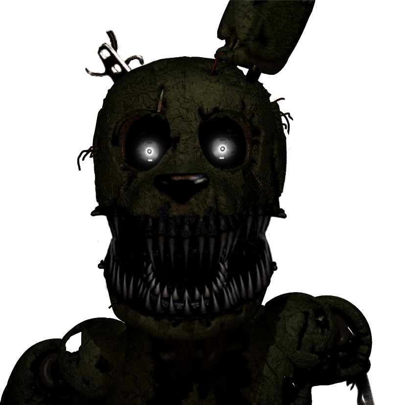 Fnaf 4 Nightmare Springtrap (REMAKE) by StupidFaceAaron on DeviantArt