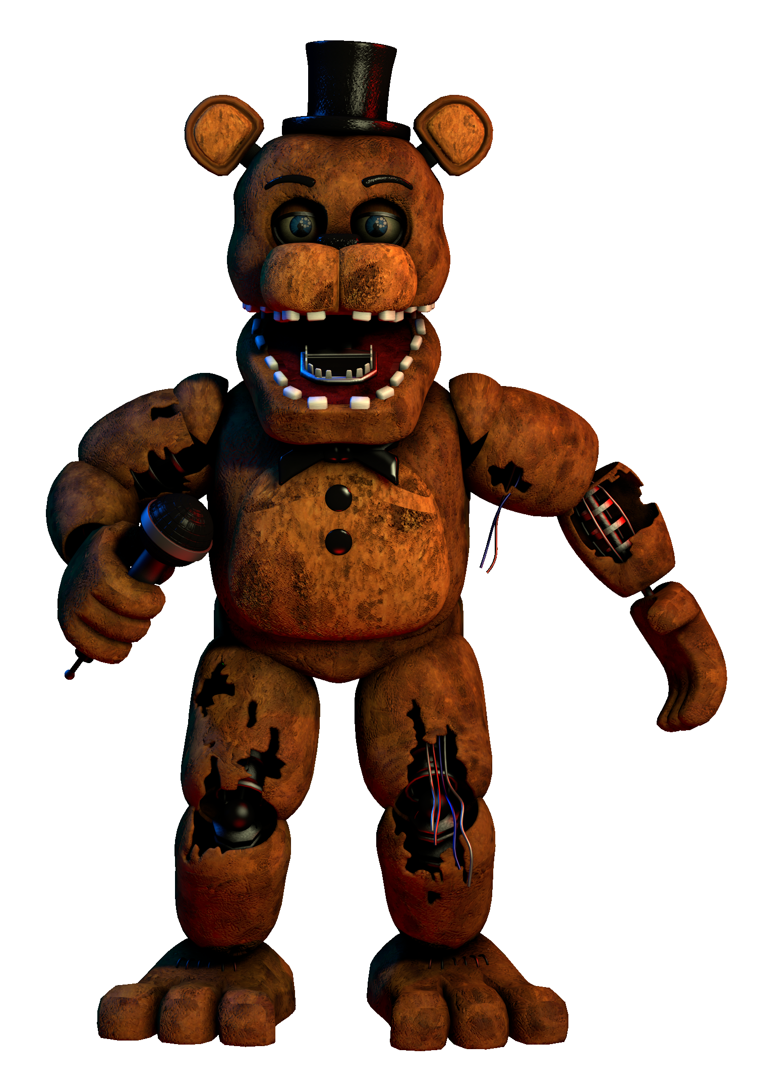 SFM FNAF] Withered Foxy by ElgreenioMals on DeviantArt