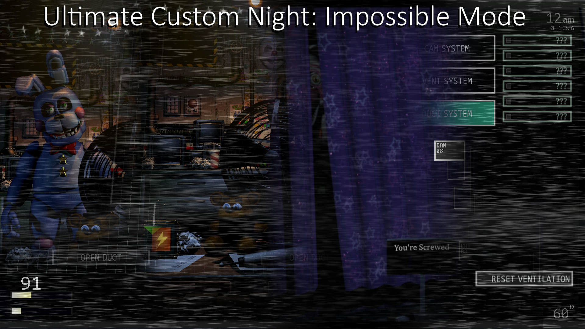 8 NEW ANIMATRONICS - Ultimate Custom Night (Mod) 