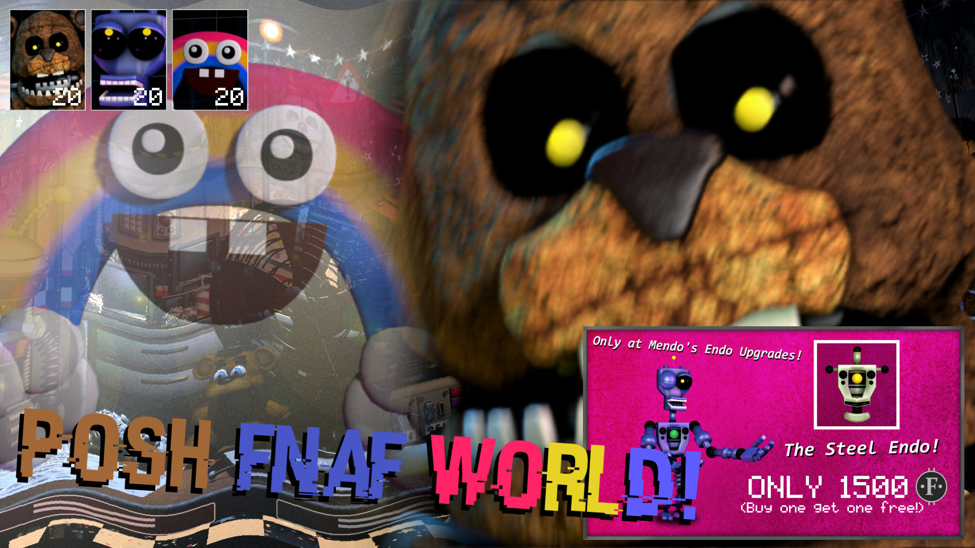 FNaF World Mods (Official) Free Download - FNAF Fan Games