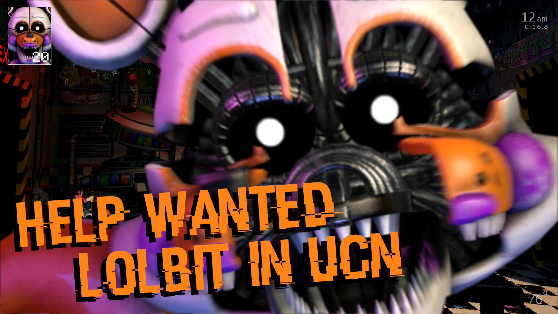 TAKING DOWN LOLBIT IN FNAF AR?! (Modded Character by