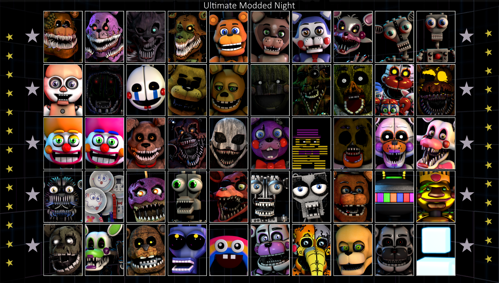 FNaF SFM]FNaF Icon with all animatronics (Remake) by EliteRobo on DeviantArt