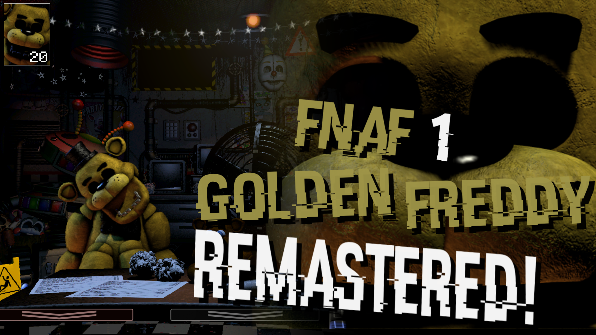 FNaF Mod] FNaF 1 Golden Freddy in UCN Remastered! by EliteRobo on DeviantArt