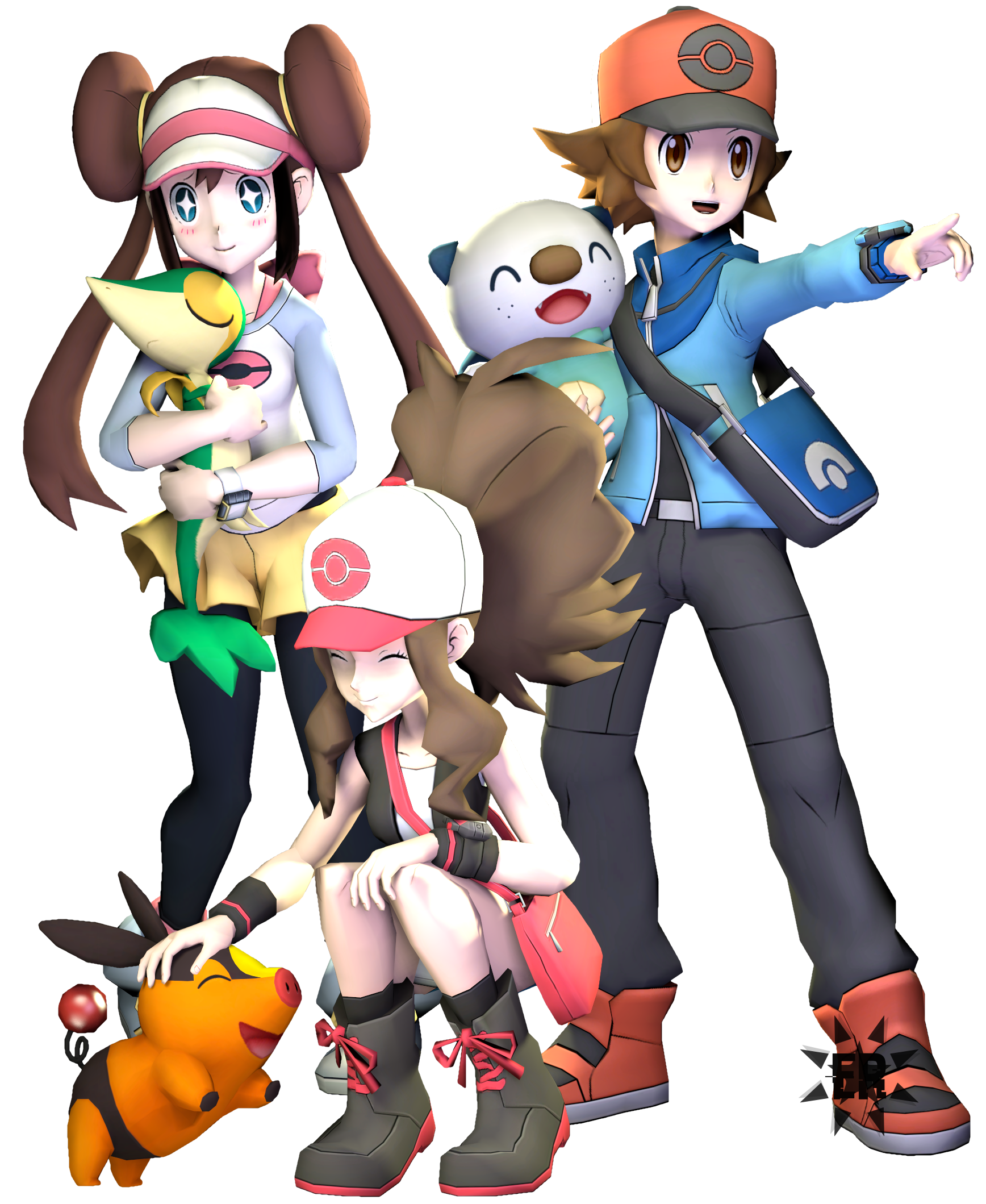 Unova Three Starters is - pixiv Encyclopedia