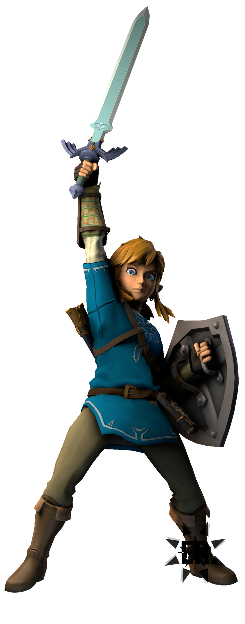 Link ( The Legend of Zelda) Render V5 by RayLuisHDX2 on DeviantArt