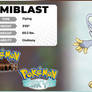 [Fakemon Concept Edit] Simiblast, Elemental Monkey