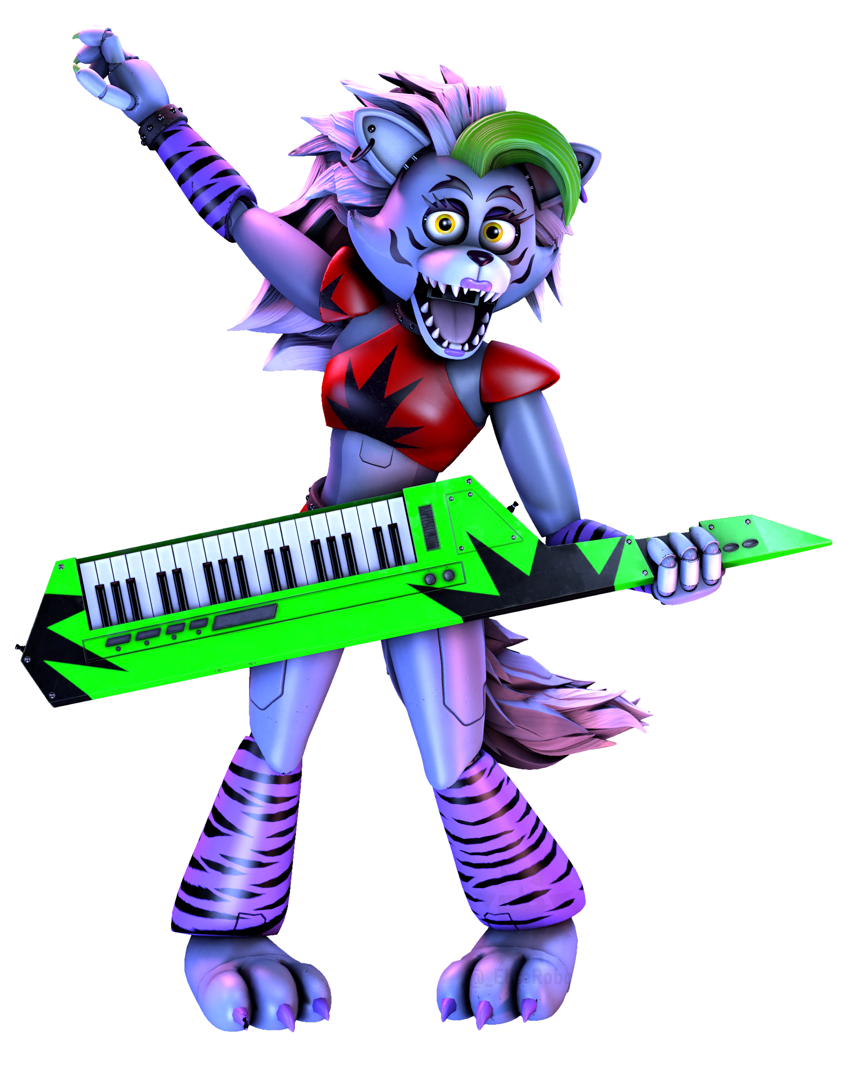 FNAF SB: Roxy Render Test by JoshSFM on DeviantArt