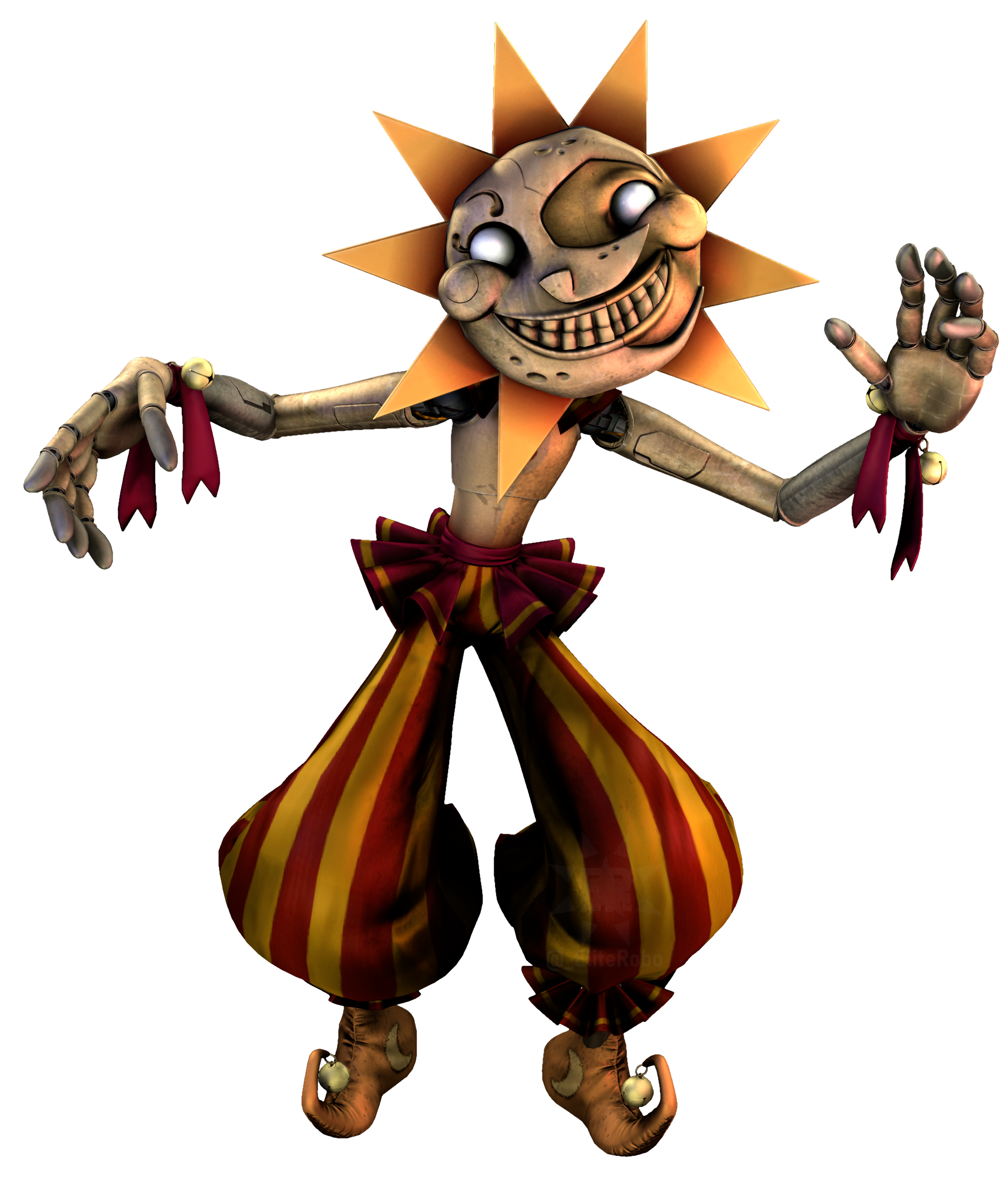 [fnaf Sfm] Daycare Attendant Sun Fullbody Render By Eliterobo On Deviantart