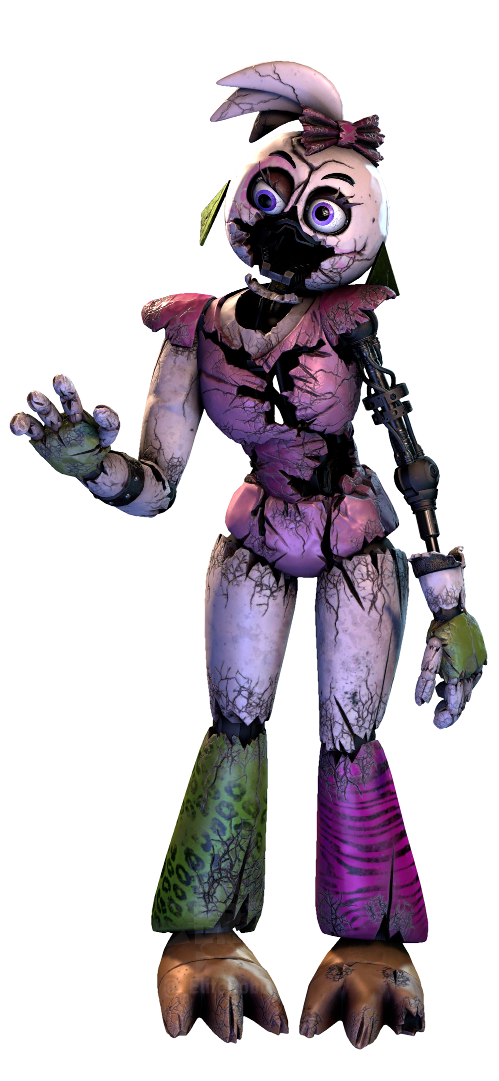 ArtStation - Five Nights at Freddy's: Security Breach - Shattered Chica